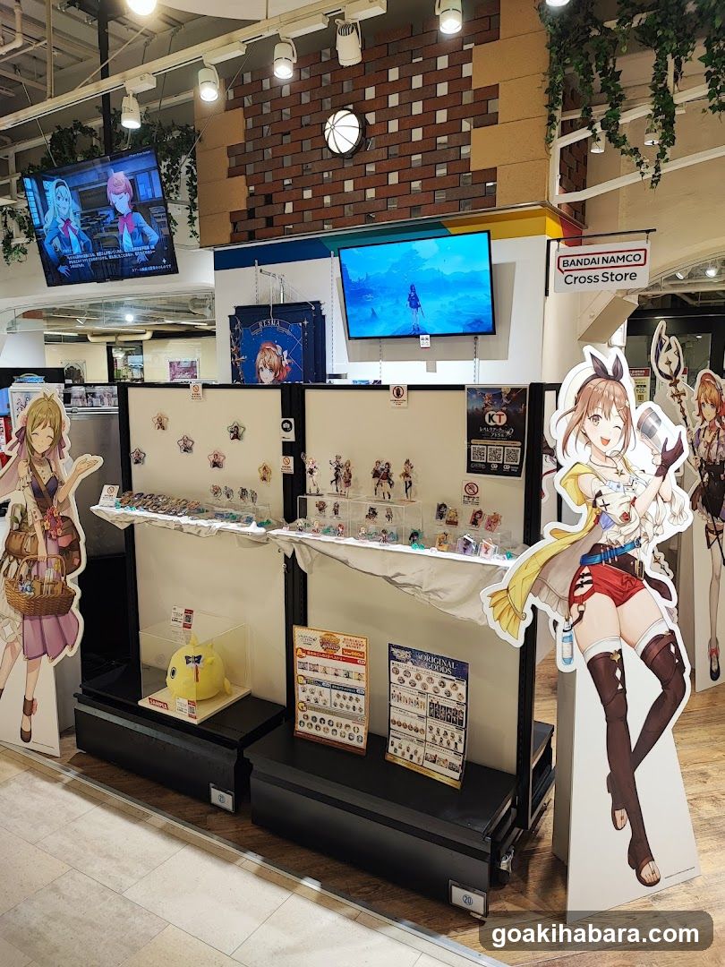 Anime Merchandise Display