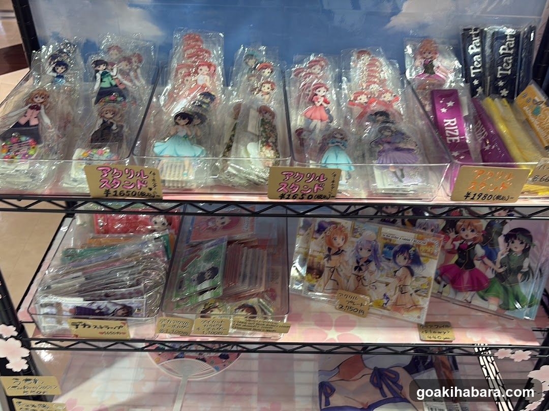 Anime Merchandise Display Shelf