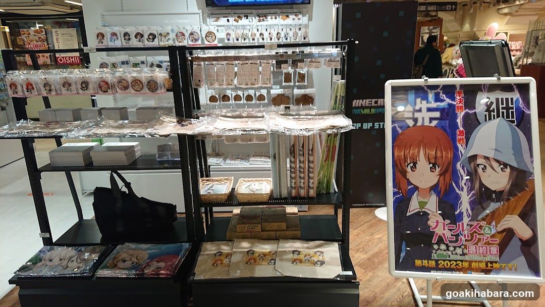Anime Merchandise Display