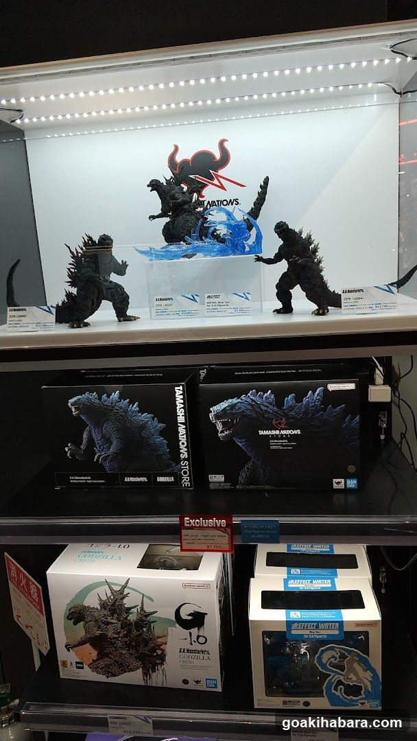 Godzilla Merchandise Display