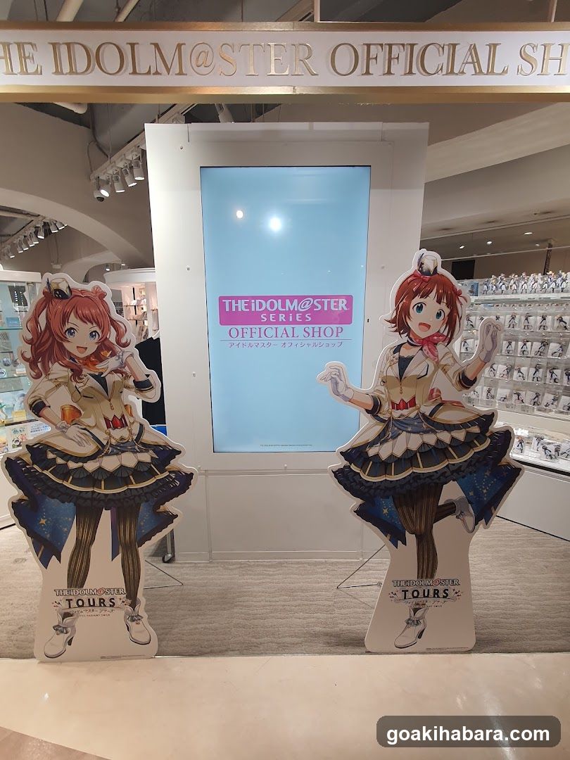 The Idolmaster Series Official Shop Interior