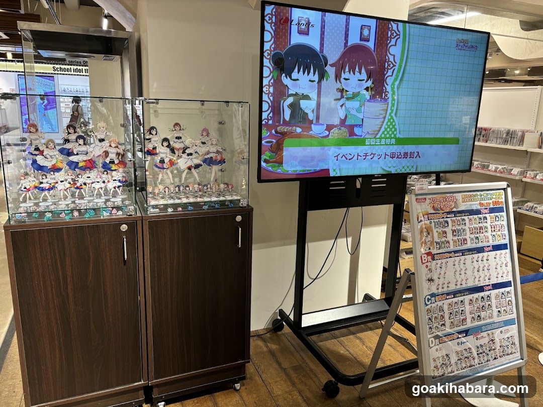 Akihabara Shop Interior Display