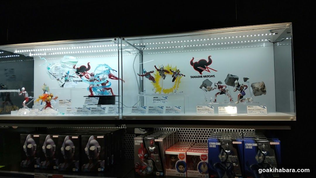Ultraman Merchandise Display