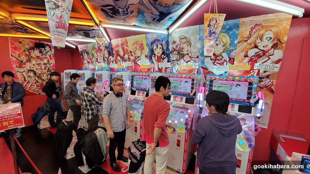 Love Live! Arcade Game Room
