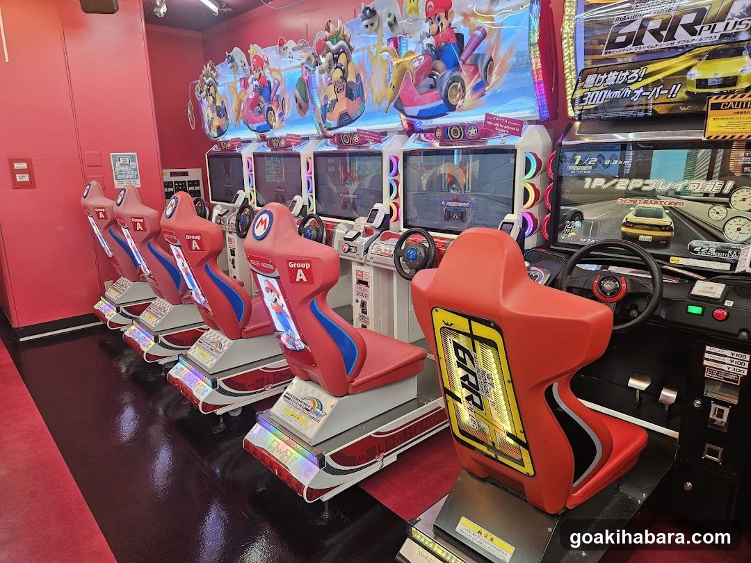 Arcade Game Machines Interior