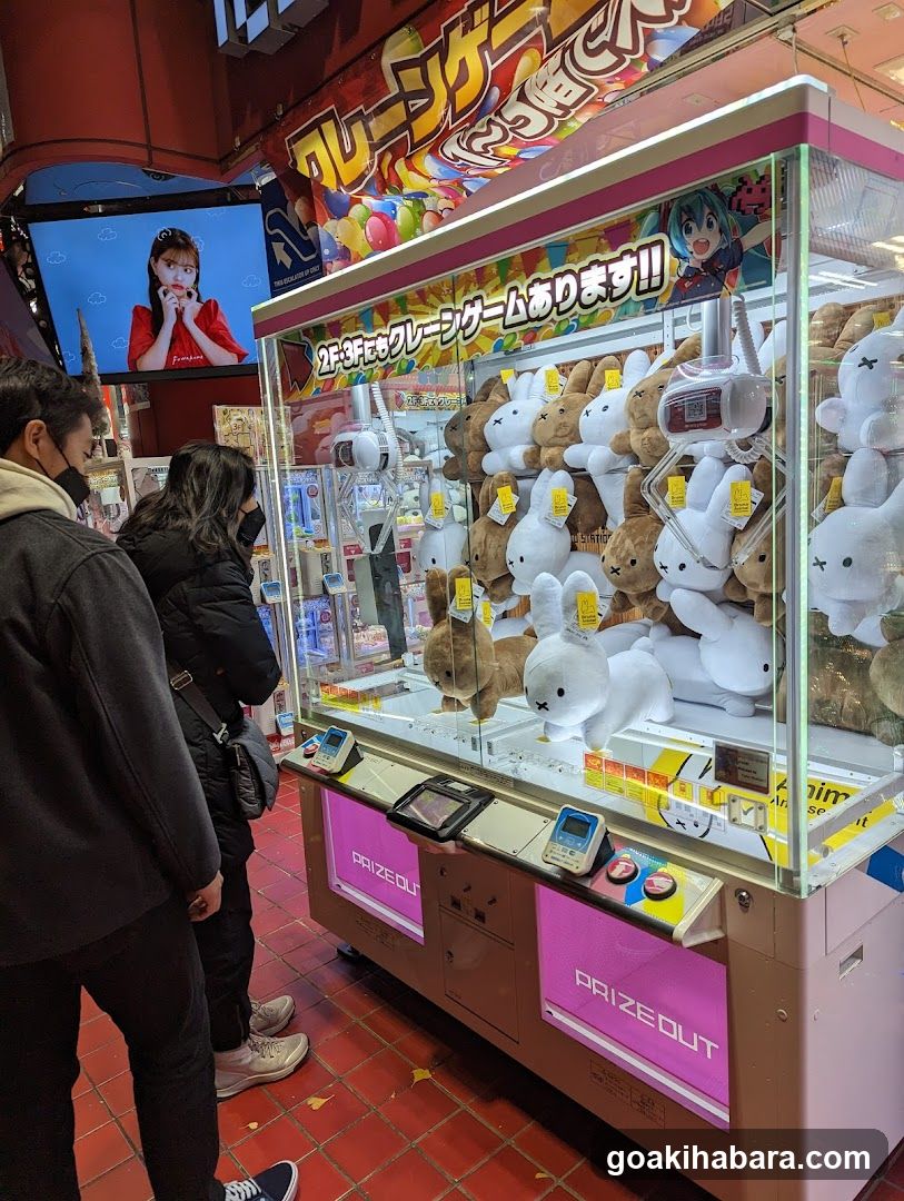 Claw Machine with Plushies