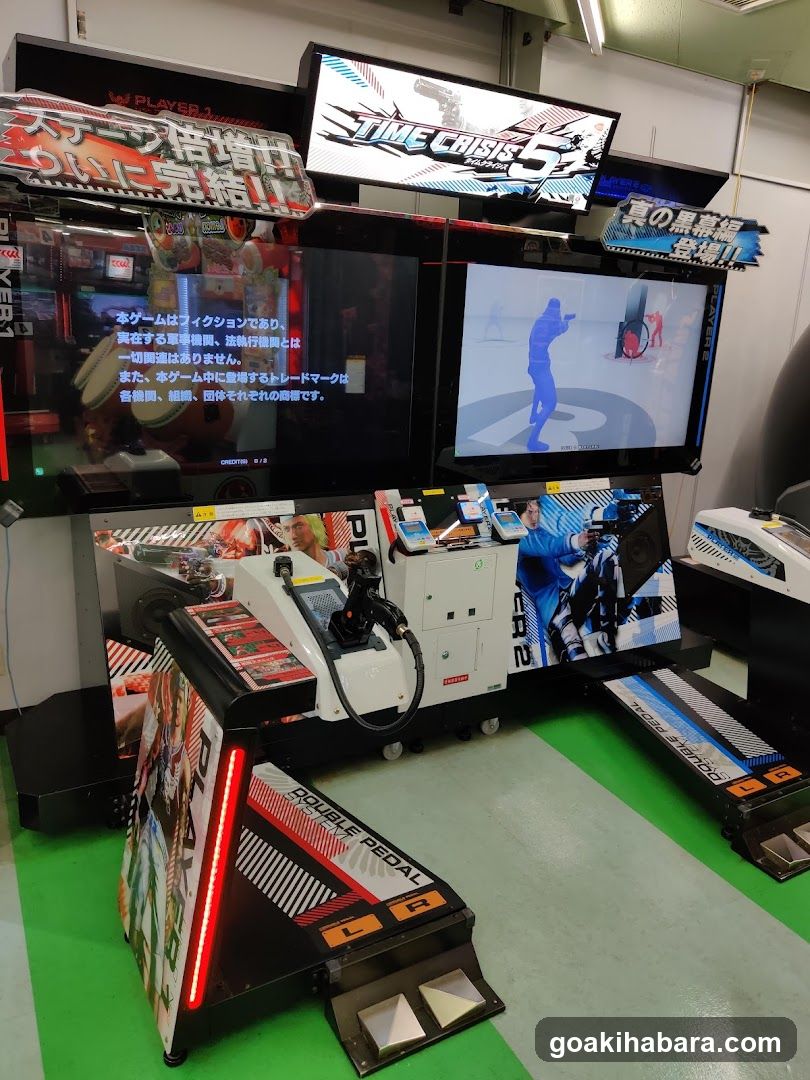 Time Crisis Arcade Machine