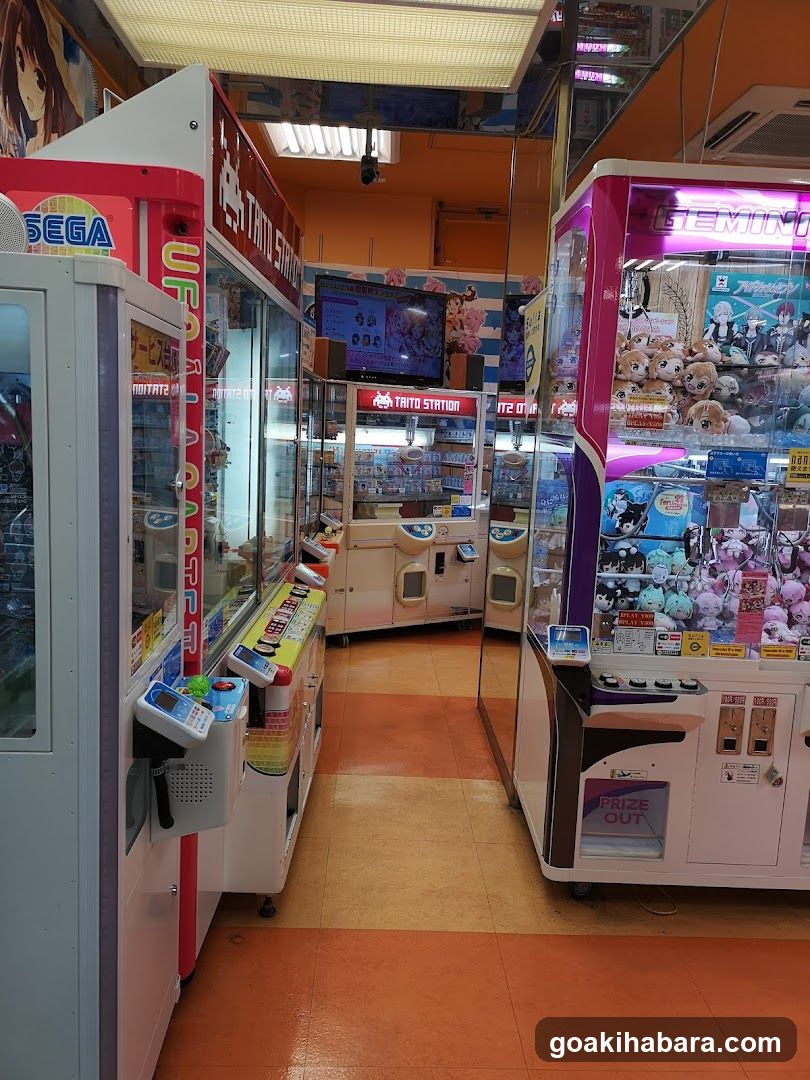 Arcade Game Hall Interior