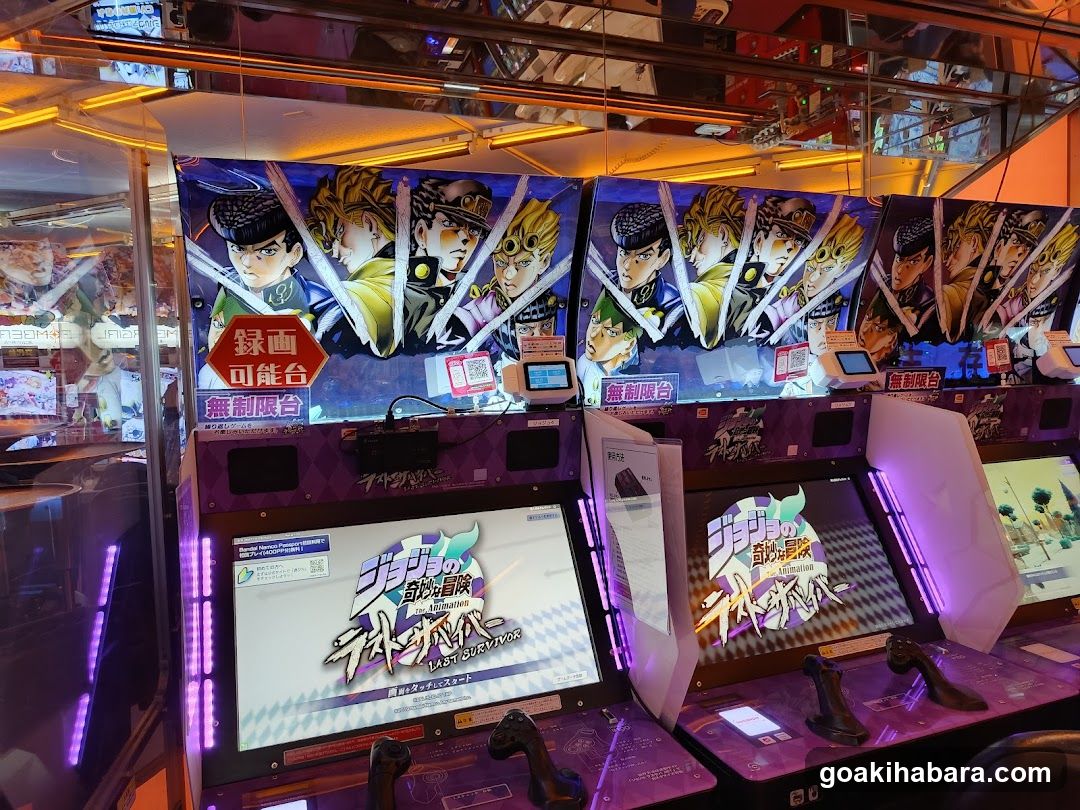 JoJo's Bizarre Adventure Arcade Machines