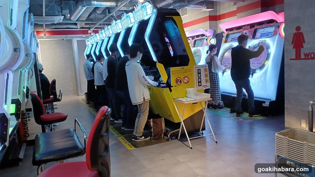 Arcade Game Hall Interior