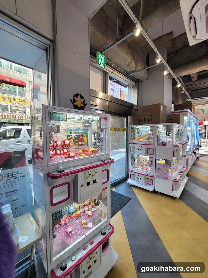 Arcade Game Machines Interior