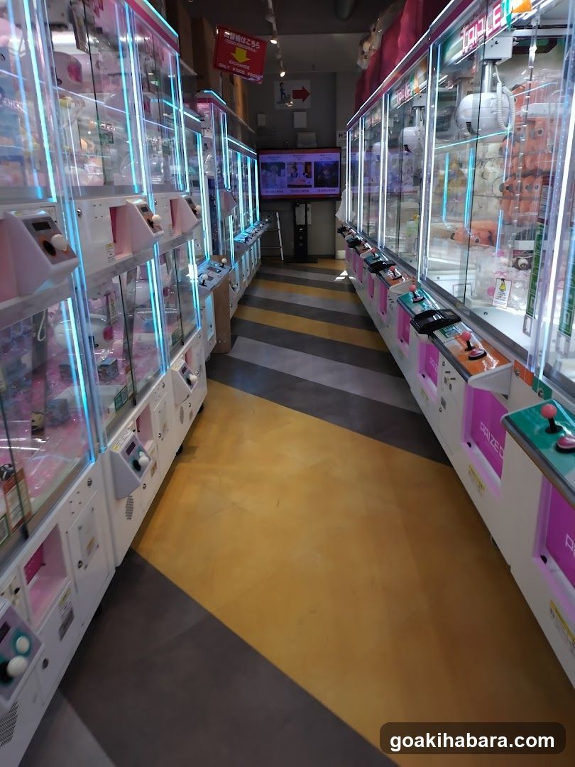Arcade Game Hall Interior