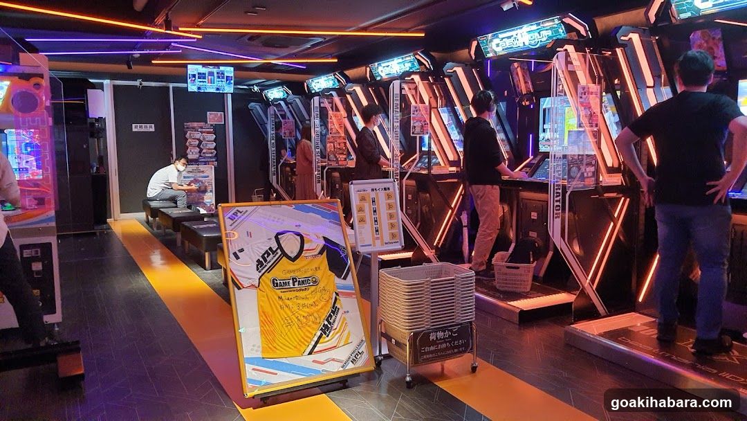 Arcade Interior with Gaming Machines