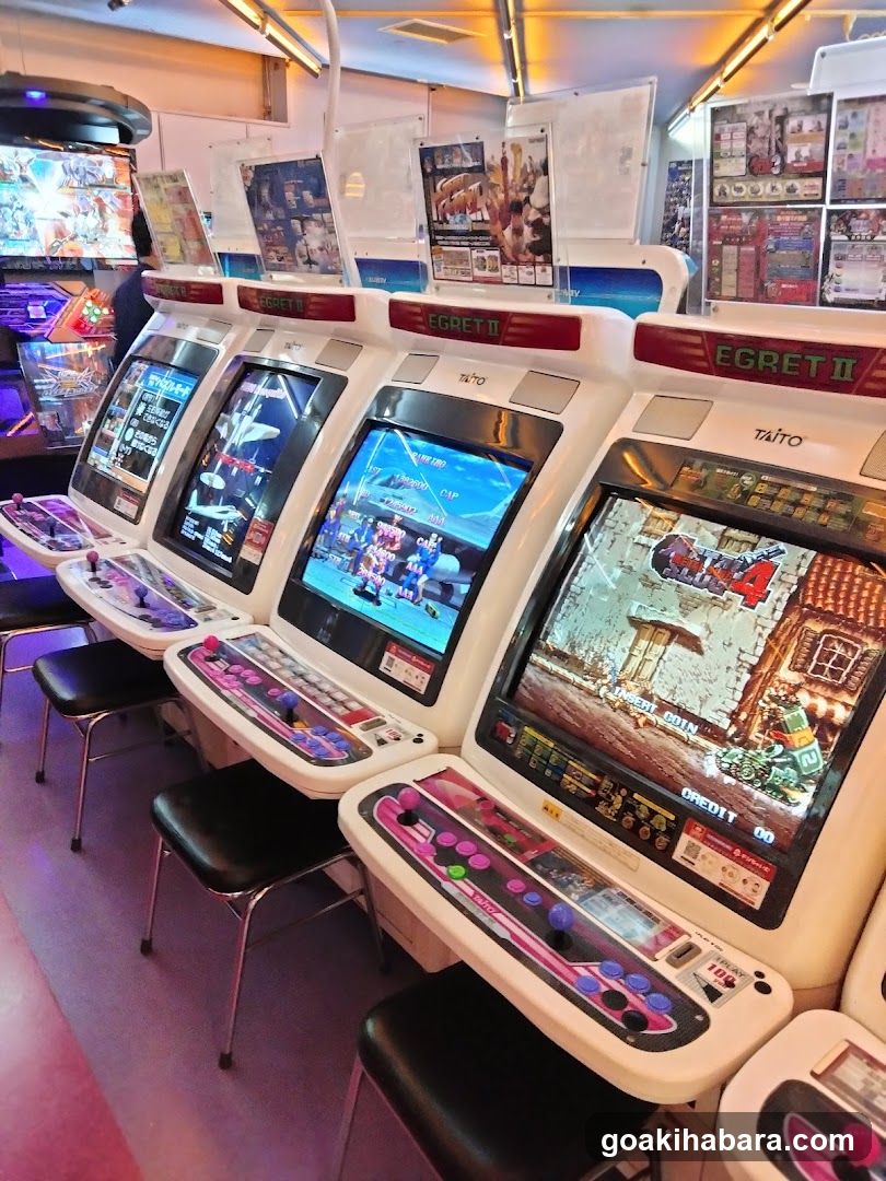 Arcade Interior with Egret II Machines