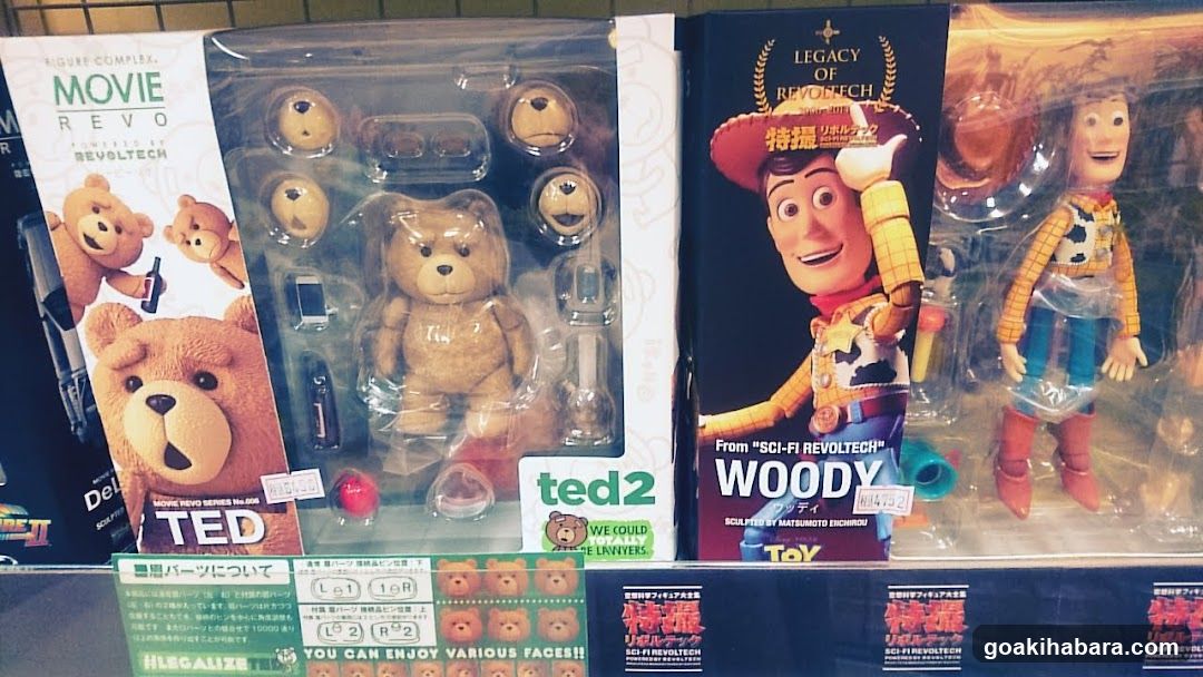 Toy Action Figures Display