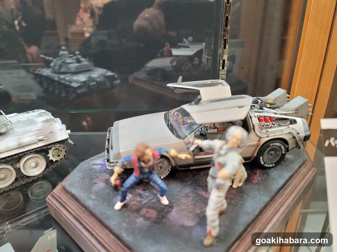 Movie Car and Action Figure Display