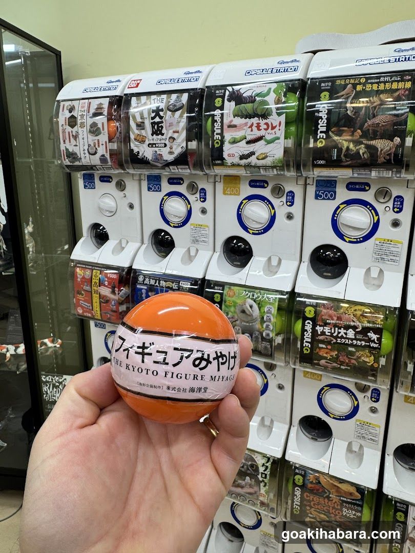Gashapon Machine Display