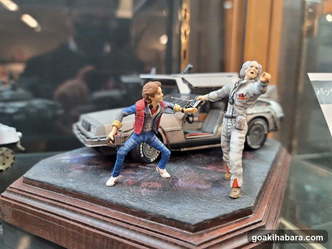 Back to the Future Scene Display