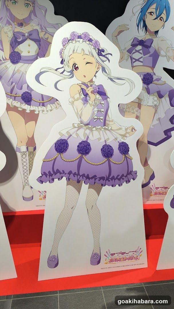 Anime Character Cutout Display