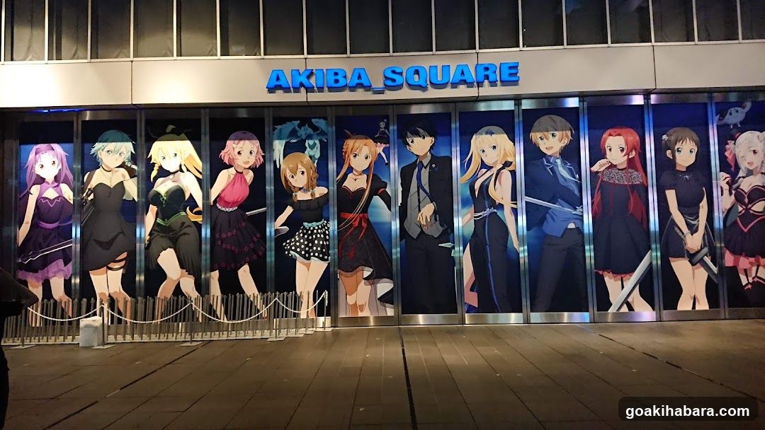 Akiba Square Entrance Display