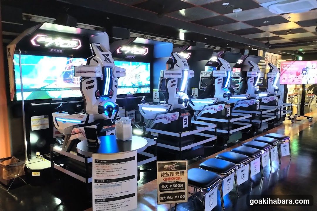 Arcade Game Machines Interior