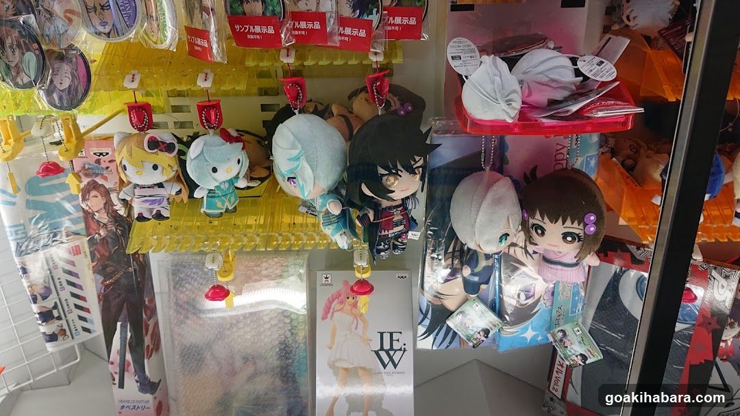 Anime Merchandise Display