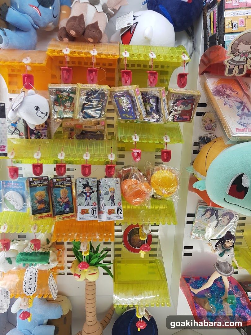 Anime Merchandise Display