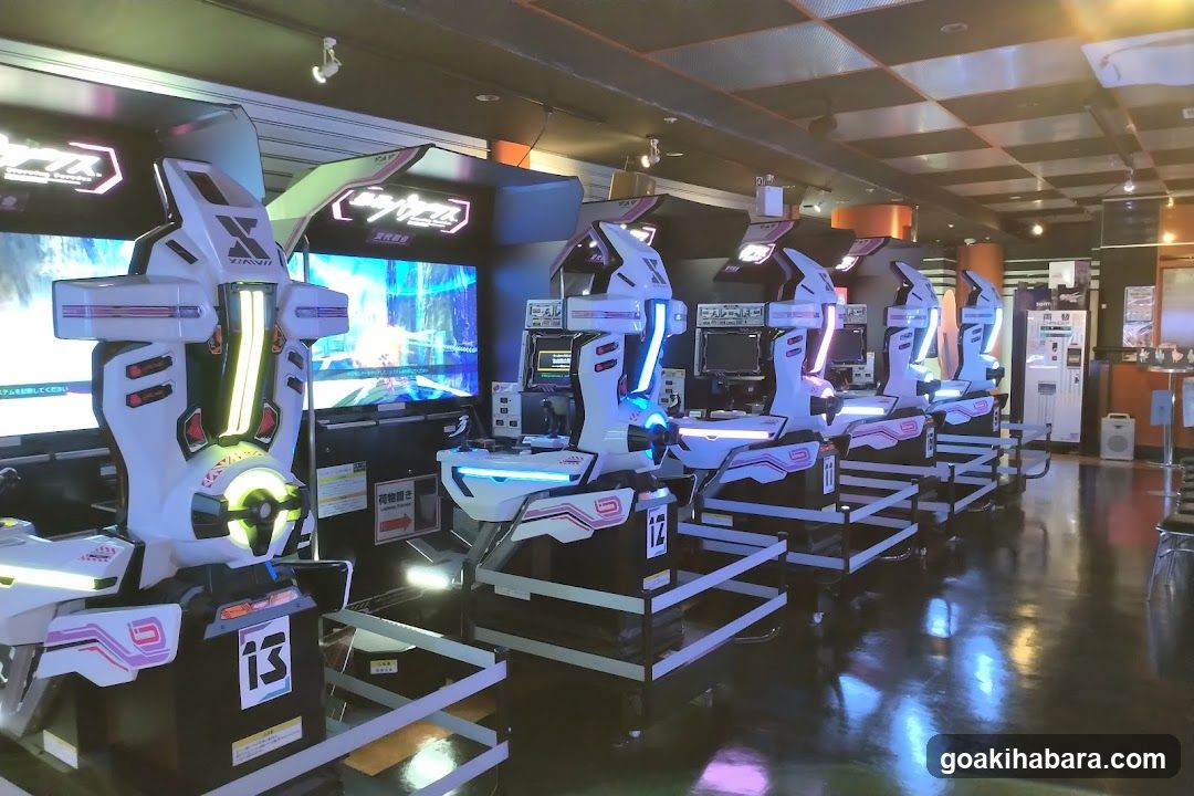 Arcade Game Machines Interior