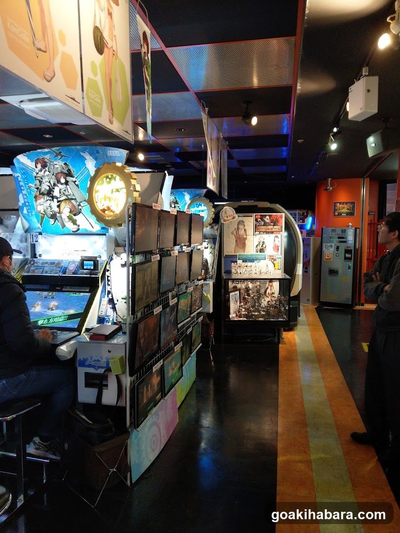 Arcade Interior with Merchandise Display
