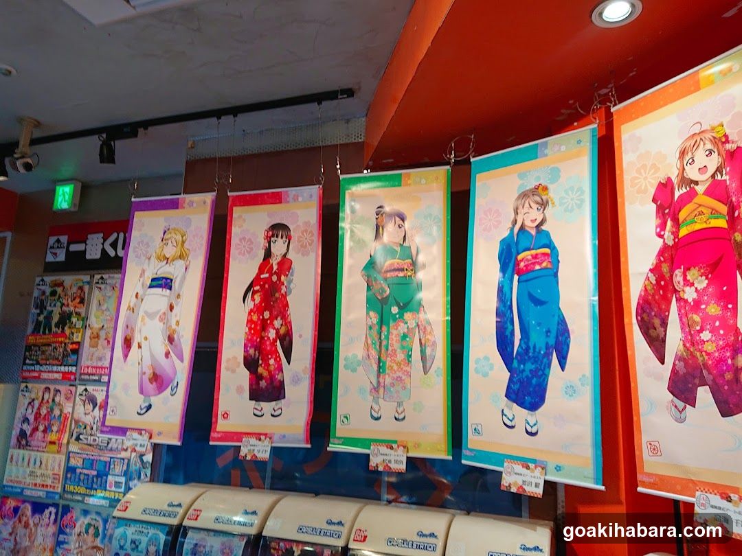 Anime Merchandise Display