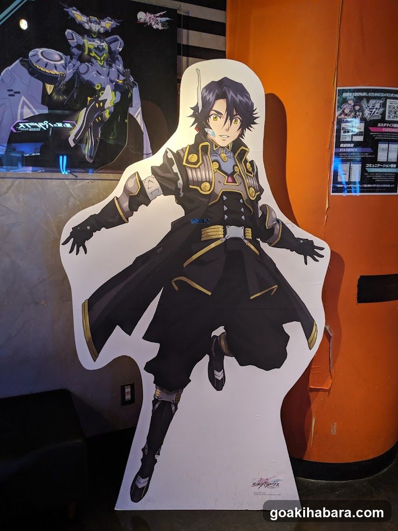 Anime Character Cutout Display