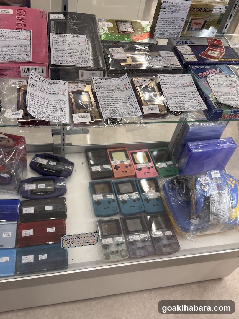Vintage Game Console Display