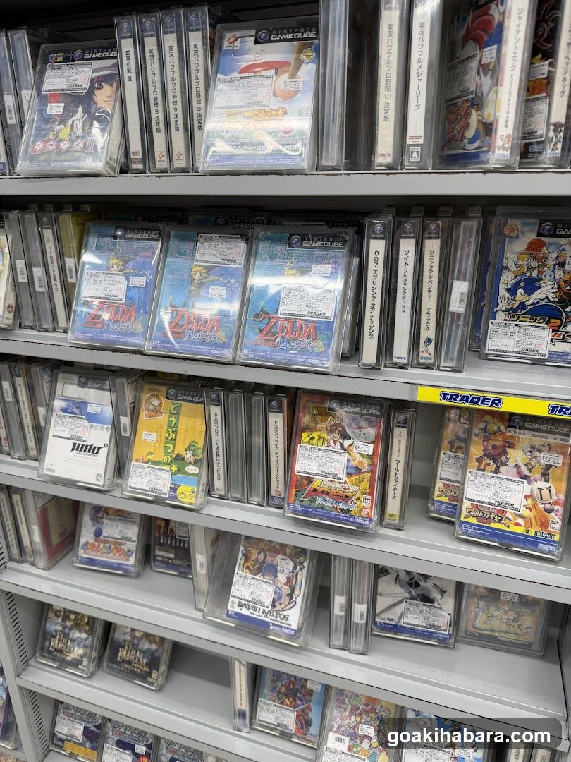 GameCube Game Collection Shelf