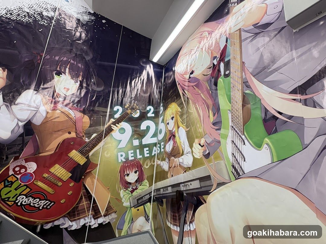 Anime Music Band Poster Display