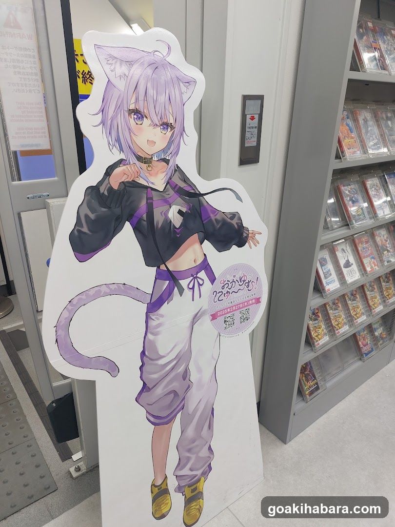 Anime Character Cutout Display