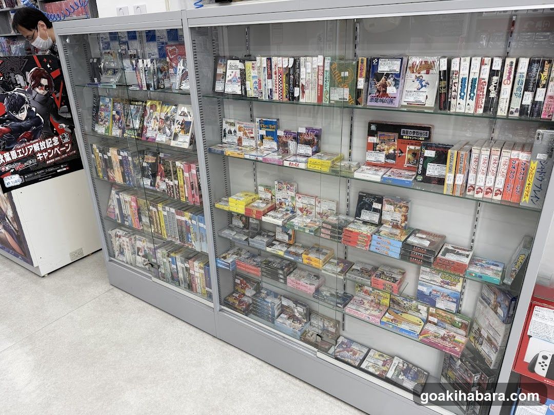 Anime and Game Merchandise Display