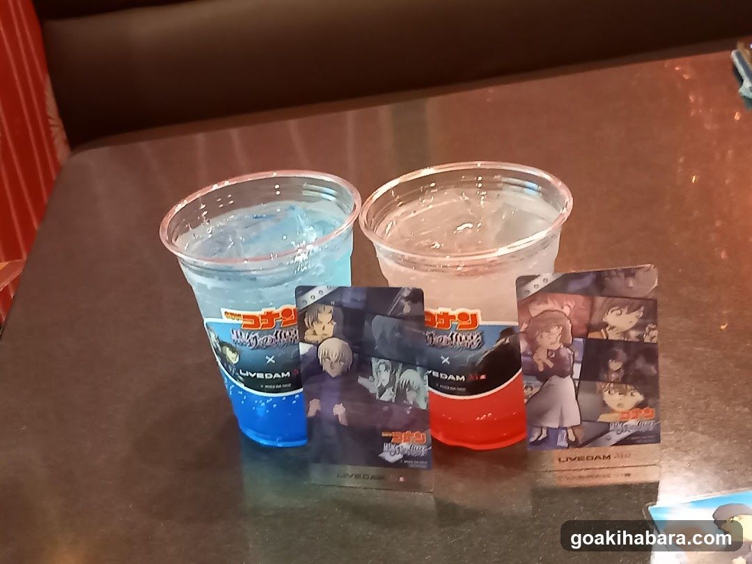 Detective Conan x LIVE DAM Merchandise Display