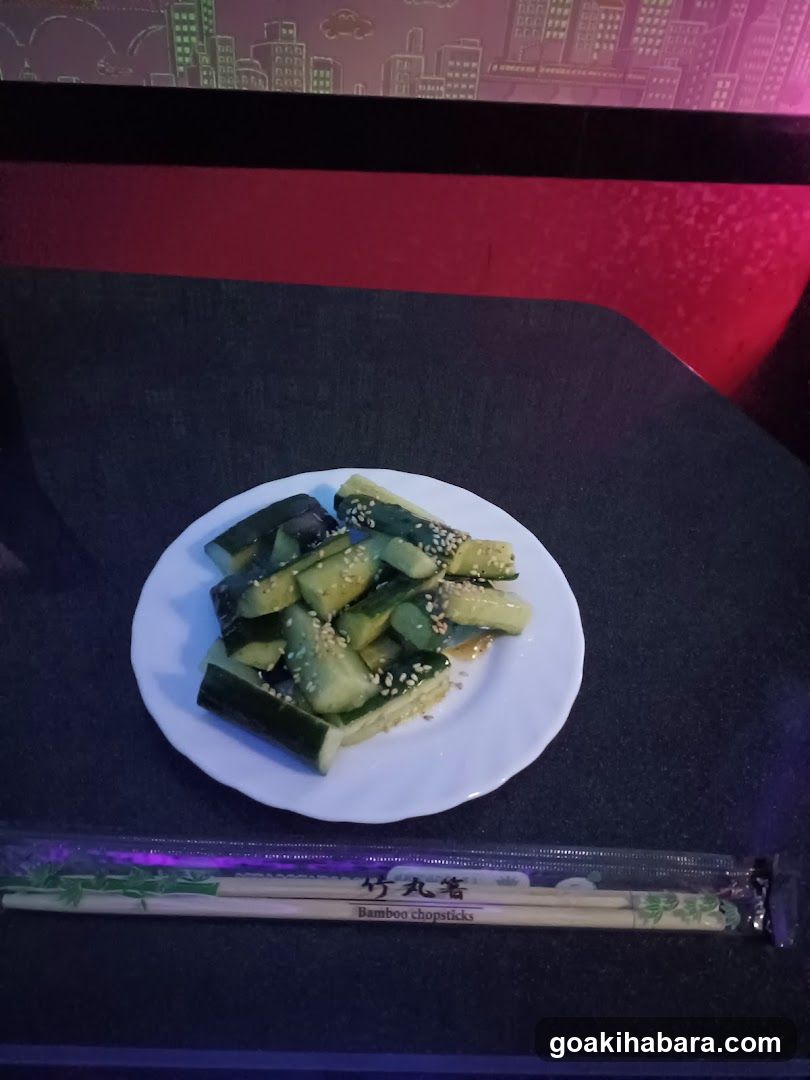 Cucumber Salad with Sesame Seeds