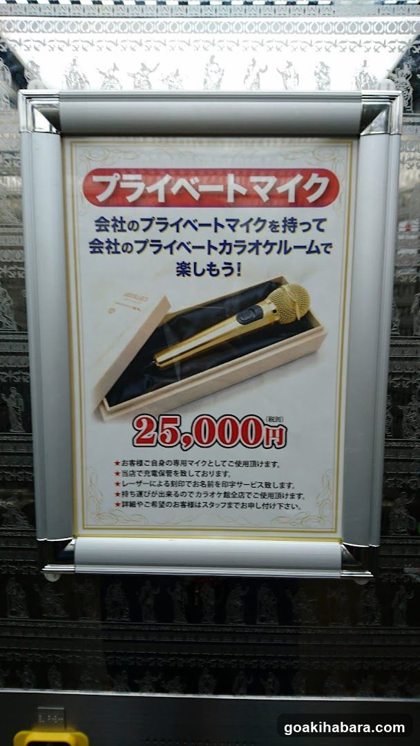 Private Microphone Advertisement