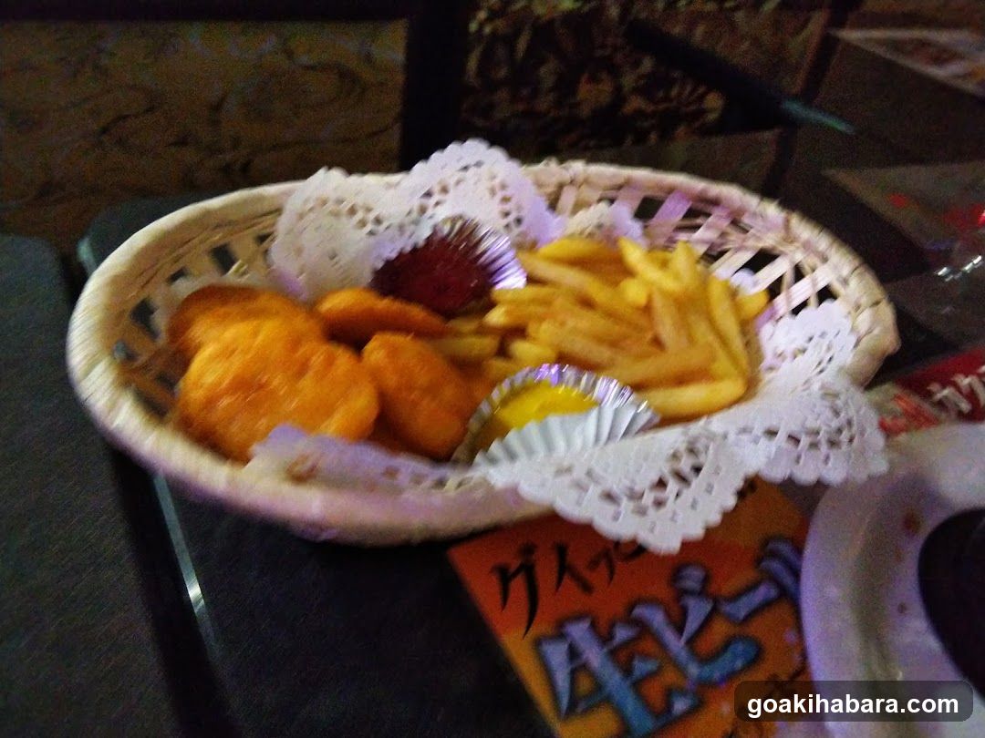 Basket of Fried Food with Sauces