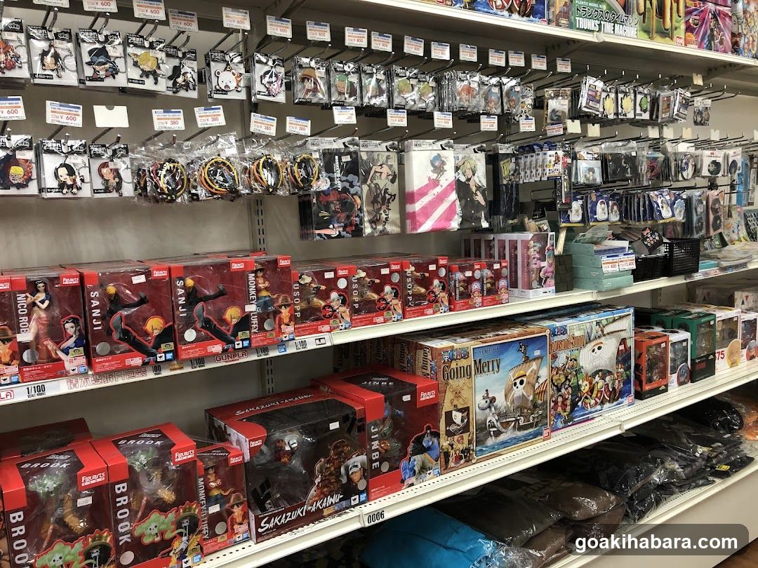 Anime Merchandise Display