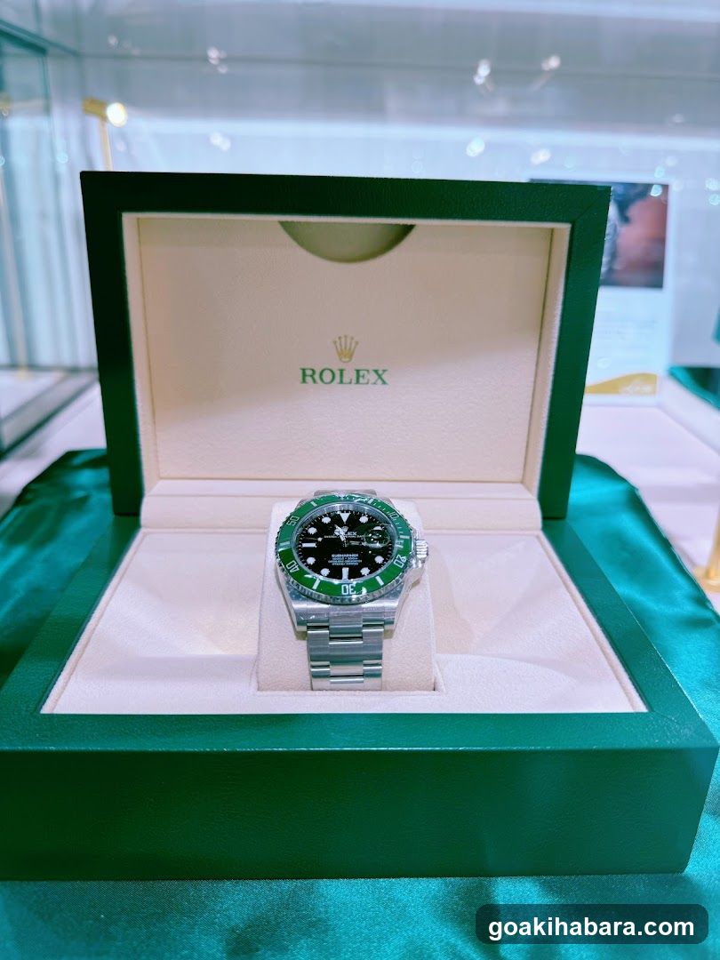 Rolex Watch Display