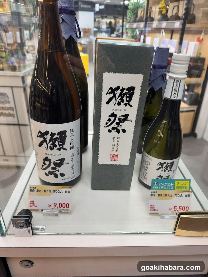 Sake Display Case