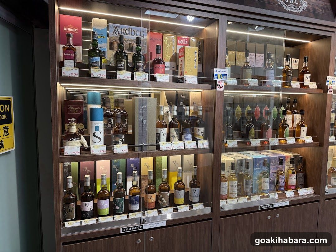 Bottled Liquor Display Cabinet