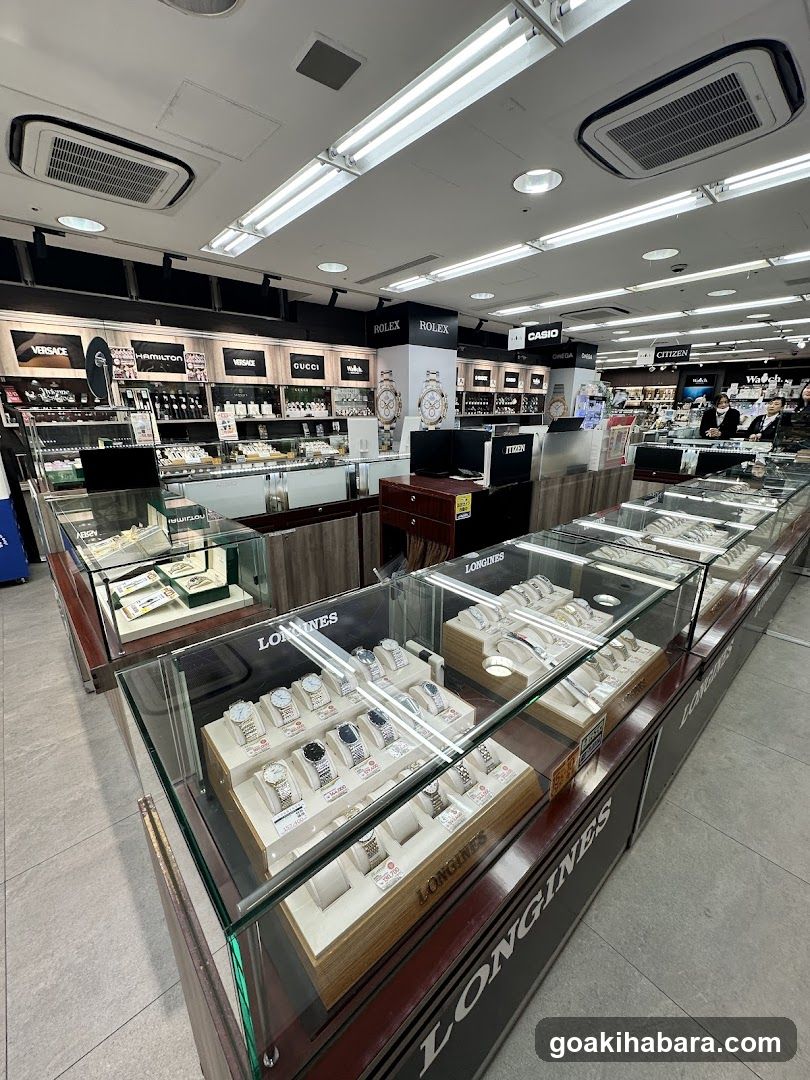 Watch Store Interior