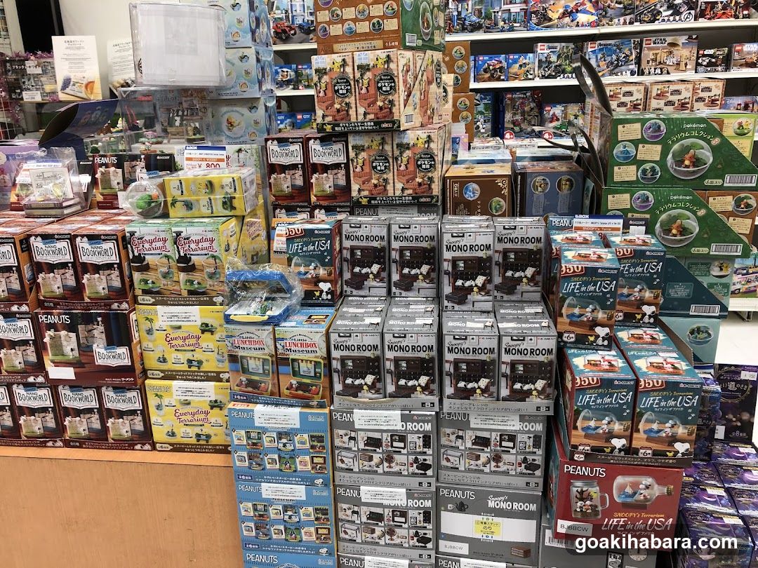 Toy and Snack Display in Store