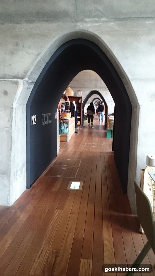 Interior Hallway with Arched Doorways