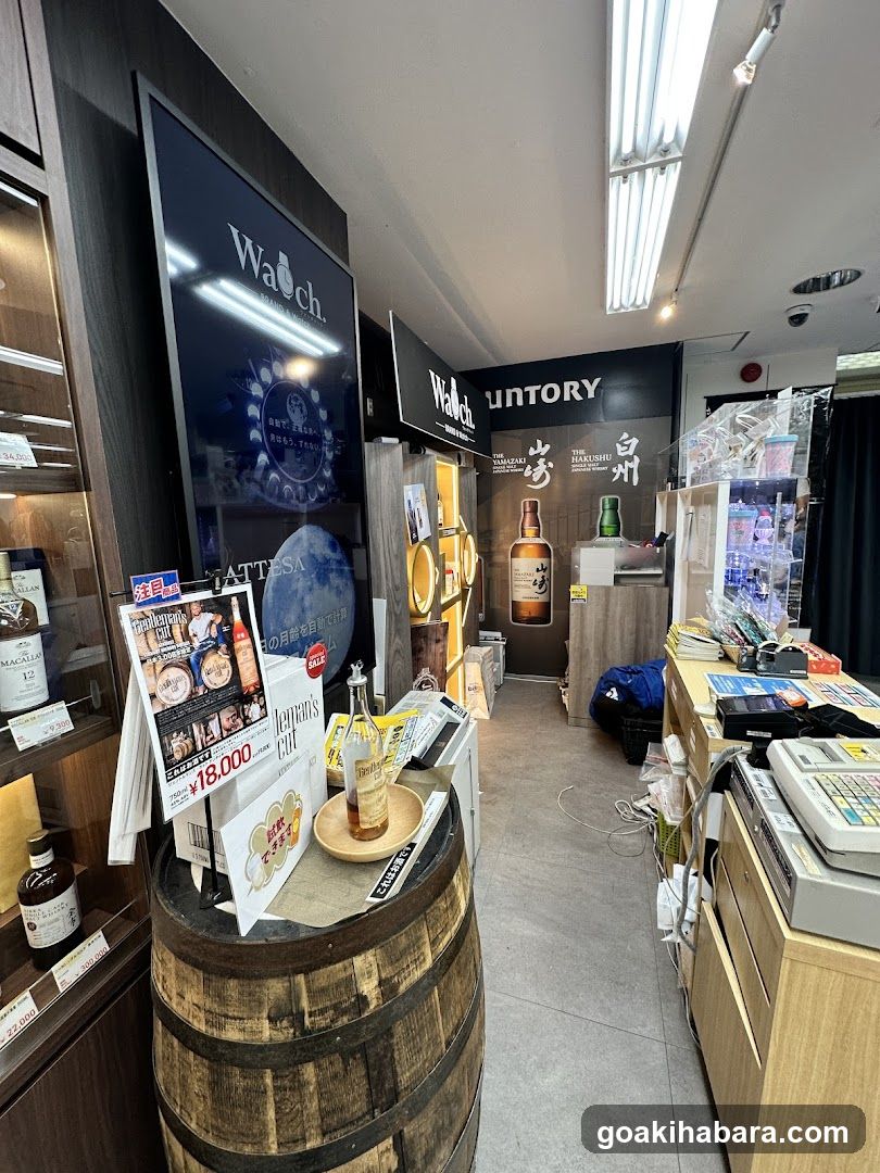 Alcohol Store Interior