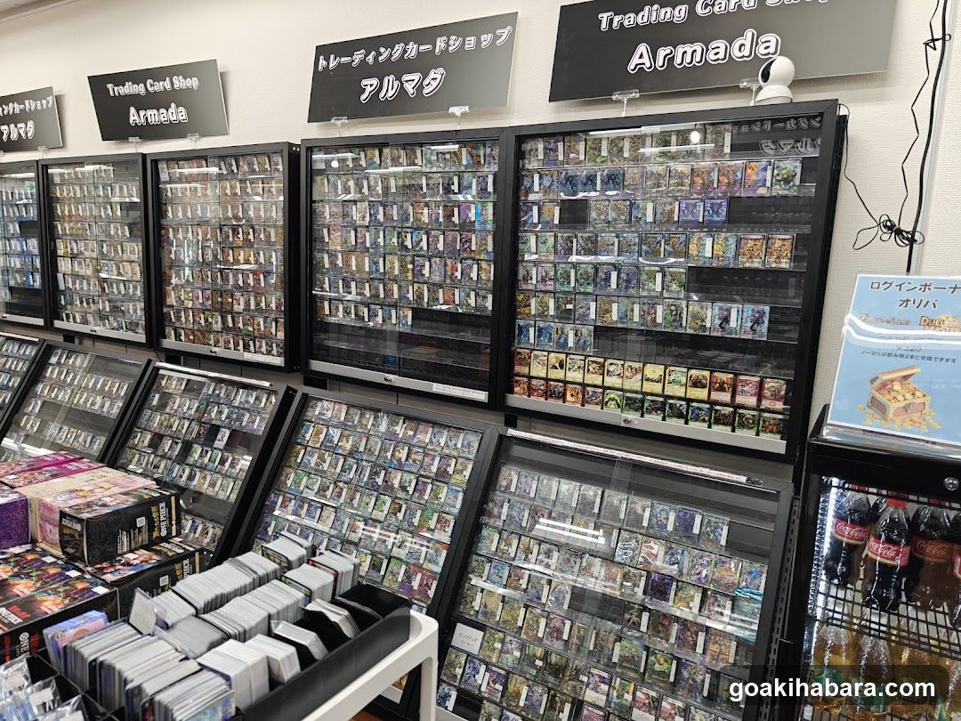 Trading Card Shop Interior