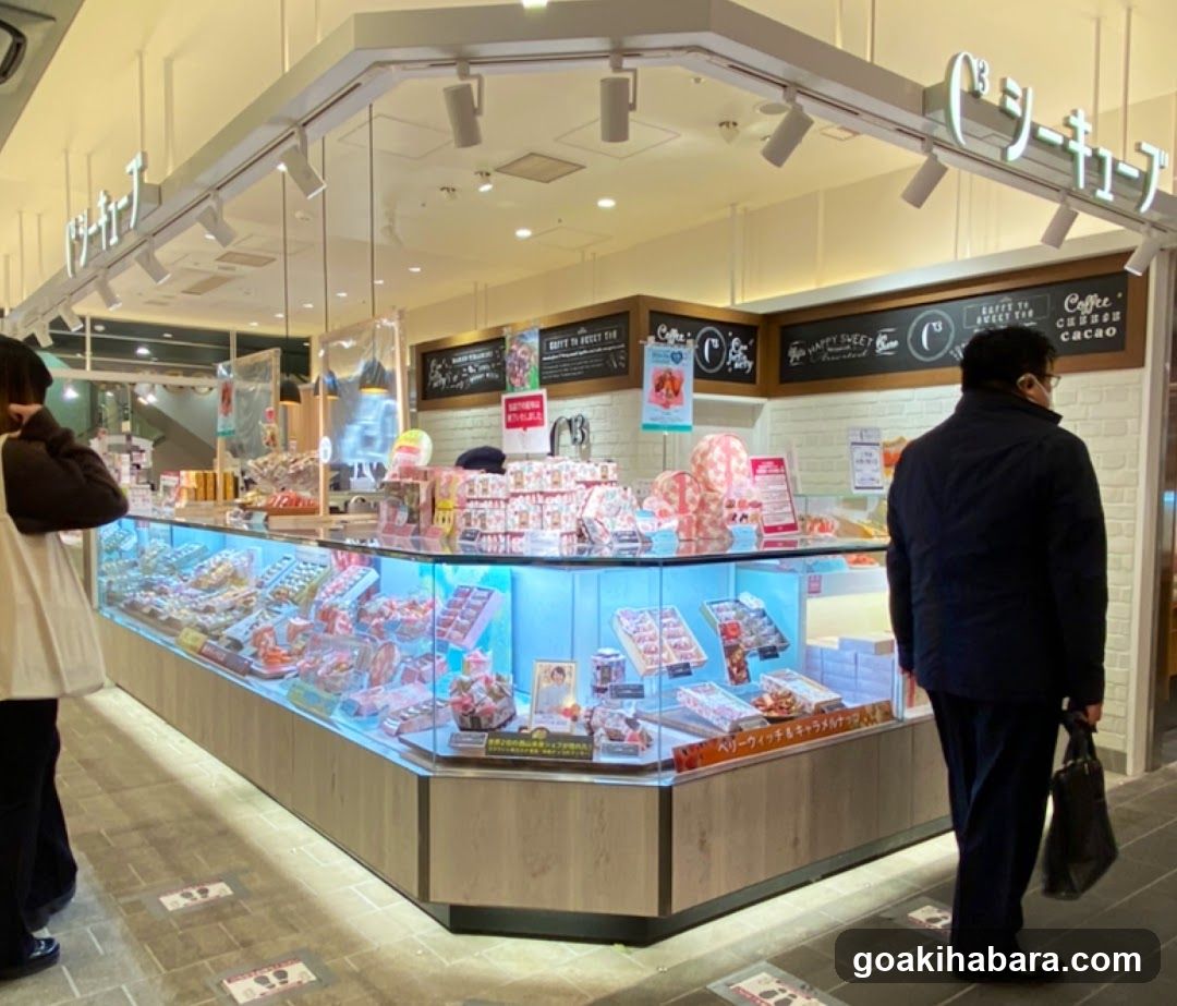 Dessert Shop Interior Display